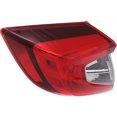 thumbnail image 3 of For Honda Civic Tail Light Assembly 2016 2017 2018 Driver Side LED w/ Bulbs CAPA Certified For HO2804110 | 33550-TBA-A01 (Vehicle Trim: Sedan), 3 of 4