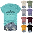 thumbnail image 4 of YaEYa Funny Shirts with Sayings for Women See This is Why I Wanted to Stay Home Graphic Tees Novelty Humor V Neck Tshirts Tops (Wine,M), 4 of 4