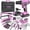 pink, variant on PULITUO 199-Piece 20V Cordless Power Tool Set, 2 Batteries, Charger, Toolbox, Green
