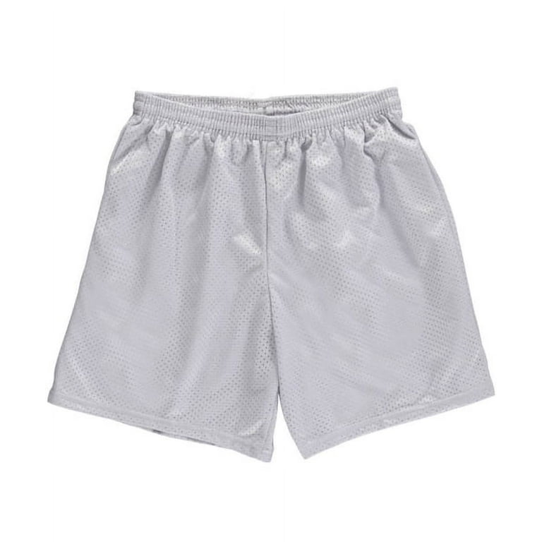 MESH SHORTS-ADULT-M-GREY