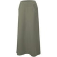 thumbnail image 5 of Women's Stretch Cotton Knit Western Style Ankle Length A-Line Skirt, 5 of 8