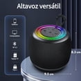 thumbnail image 3 of Bocina JYX, Altavoz Bluetooth Portátil para Fiestas con Sonido Estéreo de 10W y Luz RGB, Negro, 3 of 7