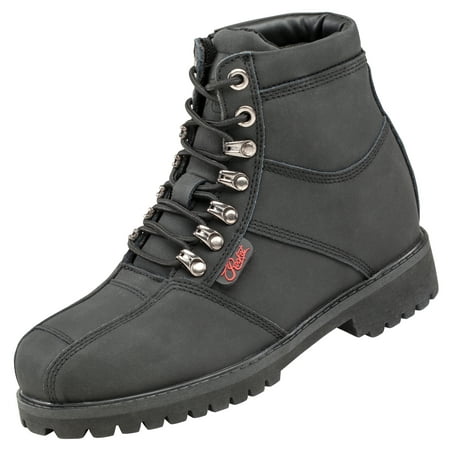Ladies Western Black Leather Boots - Joe Rocket Rebellion Womens Black Leather Boots