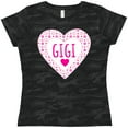 thumbnail image 3 of Inktastic Gigi Pink Valentine Hearts Women's T-Shirt, 3 of 5