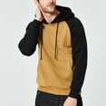 thumbnail image 2 of Mens Casual Zipper Hoodie Splicing Large Size Sweater, 2 of 6