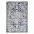 thumbnail image 2 of Nourison Home Machine Washable Series 1 Persian Ivory Navy 4' x 6' Area Rug (4x6), 2 of 10