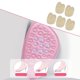 thumbnail image 3 of Cojín del antepié 5 pares de sandalias Almohadillas para pies de tacón alto Almohadillas reutilizables y suaves para la del pie Almohadillas para el antepié para - Color de piel Color de piel Magideal Cojín del antepié, 3 of 6
