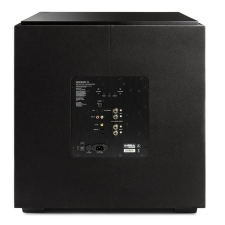 Definitive Technology - Descend 15" Sub 3XR Architecture 1500W Peak Class H Amplifier (2) 15" Bass Radiators - Black