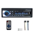 thumbnail image 1 of Car Radio Audio 1din Bluetooth Stereo MP3 Player FM Receiver 60Wx4 With Remote Control AUX/USB/TF Card In Dash Kit ,Easy to Install, 1 of 7
