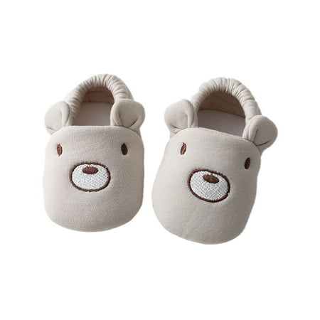 

BESTHUA Baby Floor Shoes | Elastic Baby Non Slip Socks Shoes | Baby Boys Girls Indoor Slipper Infant Shoes with 3D Cute Animal Ears