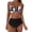 A64-White, variant on Women's Tie Shoulder Bikini Sets 2 Piece Striped Swimsuits High Waisted Bathing Suits Gibobby(XL,Dark Blue)