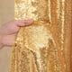 thumbnail image 5 of XmhyTop-A Cortinas con purpurina (2 piezas, 60 x 240 cm), color dorado, 5 of 5
