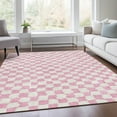 thumbnail image 5 of Dalyn Rugs Machine Washable Indoor/Outdoor Chantille Pink 10' x 14' Rug, 5 of 9