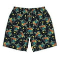 thumbnail image 4 of Bixox Men's Colorful Turtles printing Casual Classic Fit Short Summer Beach Shorts, 4 of 6