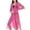 Hot Pink, variant on Women's Open Front Mesh Knit Beach Cover Up with Tassel Tie Waist Maxi Kaftan Cardigan for Swimwear Summer Vacation Cover up Dress Orange One Size