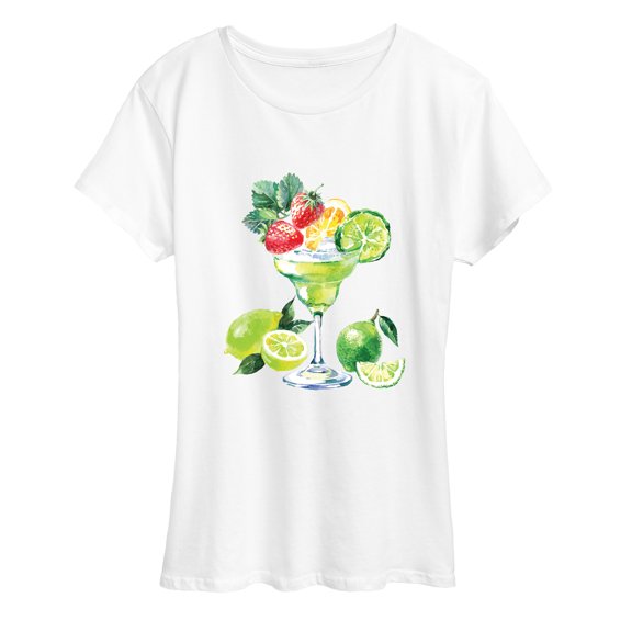 Instant Message - Margarita Burst Short Sleeve Graphic T-Shirt