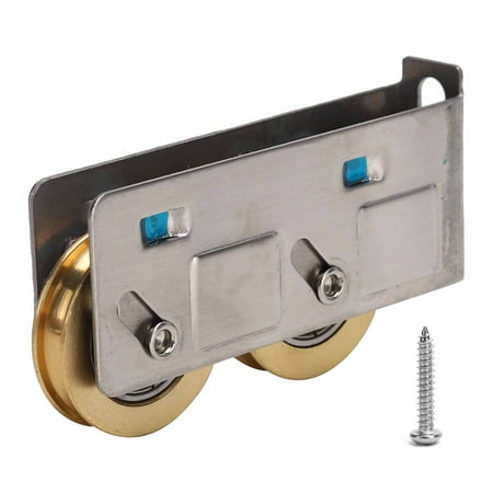 

Sliding Window Pulley Little Friction Stable Silent 7.5X4Cm Sliding Door Pulley Practical For Aluminum Alloy Window For Home