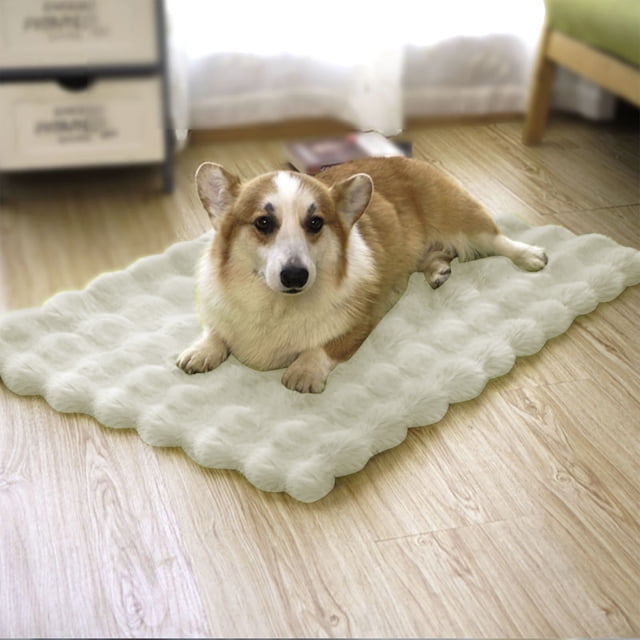 RKSTN Pampering pads Fleece Pet Mat Winter Dog Mat Warm Thickened Cats Sleeping Mat Blanket Cats Litter Pet Dog Litter Warming Litter
