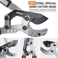 thumbnail image 3 of AIRAJ Extendable Tree Trimmer Anvil Loppers - Heavy Duty Branch Cutter with 2 Inch Cutting Capacity, 27-37” Telescopic Pruning Shears, Compound Action Garden Tool for Thick Branches & Dead Wood, 3 of 7