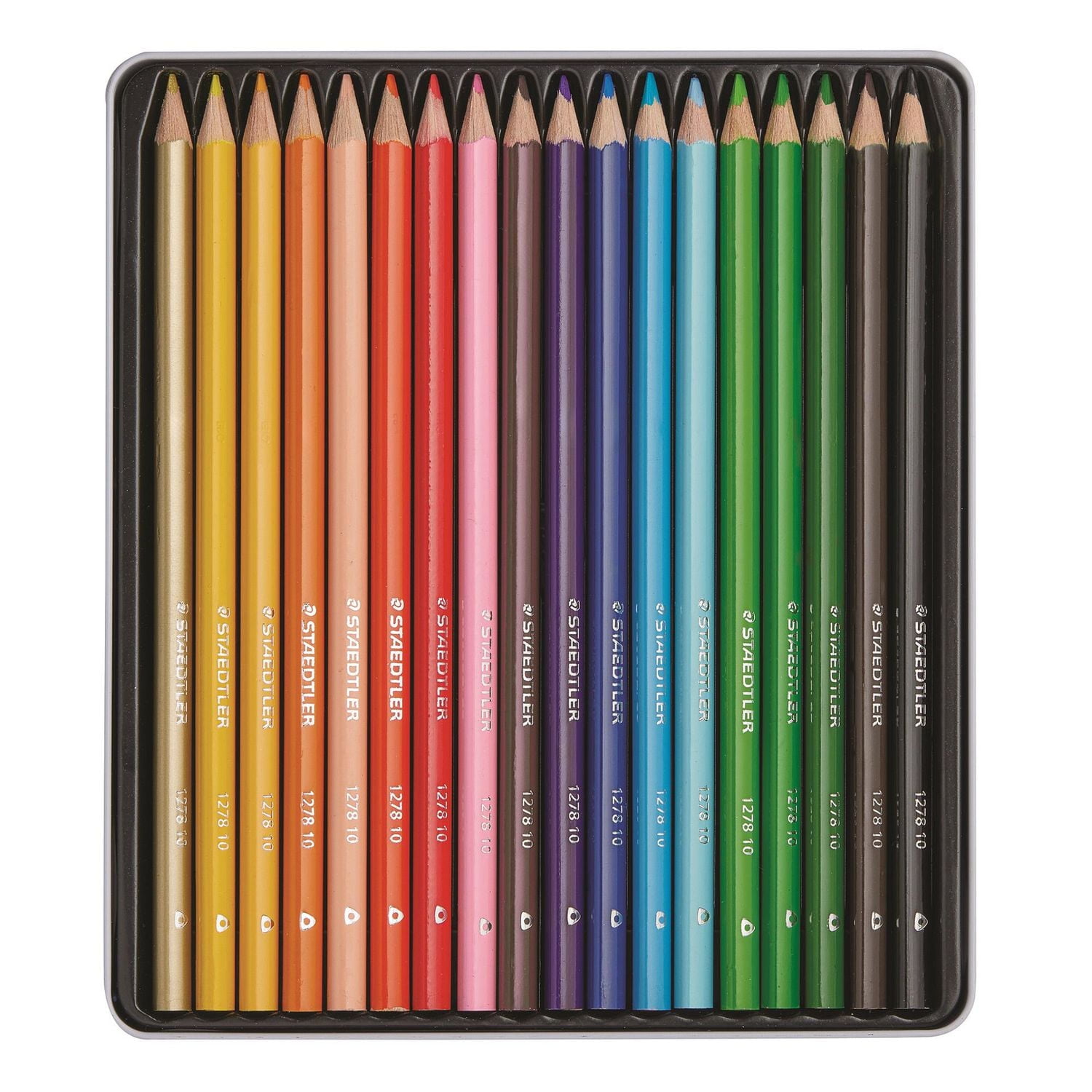 Ensemble de crayons aquarellables triangulaires Staedtler