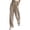 Brown-sweatpants for women, variant on Workout Pants for Women Elastic Waisted Drawstring Striped Sweatpants Casual Trousers with Pockets