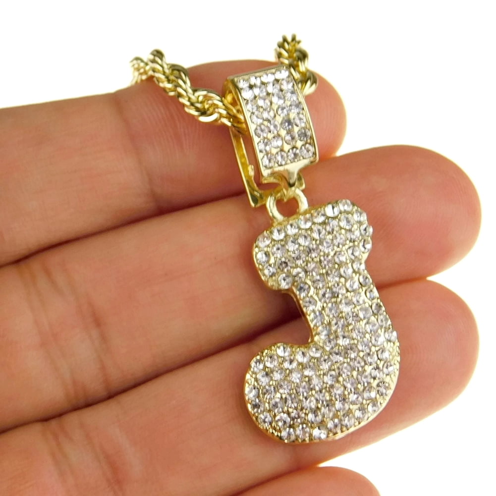 Bubble Letter J Block Initial 24\