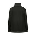 thumbnail image 6 of Maplenight Womens Half Zip Pullover Top Waffle Long Sleeve Lapel Functional Pocket Work To Weekend Versatile Blouses with Pocket, 6 of 8