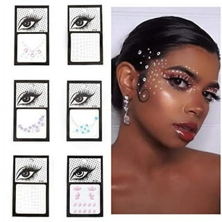Meredmore 8Sets Festival Face Jewels stickers crystal Body jewels Glitter  Rave Face Gems Rhinestones – Eye Body Gems | Rhinestone Stickers | Body
