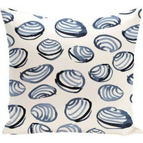 Simply Daisy 16" x 16" Clams Geometric Print Pillow