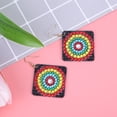 thumbnail image 4 of Kit de aretes de pintura de diamante 5D DIY Taladro de doble cara para mosaico de mujer y niña FLhrweasw Nuevo, 4 of 5