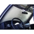 thumbnail image 1 of HeatShield, The Original Windshield Sun Shade, Custom-Fit for Nissan Pathfinder SUV 1999, 2000, 2001, 2002, 2003, 2004, Silver Series, 1 of 4