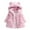Pink, variant on XBASW 1-8 Years Girls Winter Warm Coat Jacket with Ear Hood for Baby Kids Fleece Snowsuit Thicken Wool Warm Outwear for Girls