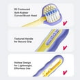 thumbnail image 5 of 4 Pack 3 Sided Kids Toothbrushes, Soft Bristles for Children with Autism,Suitable for children ages 3 to 12, 5 of 7