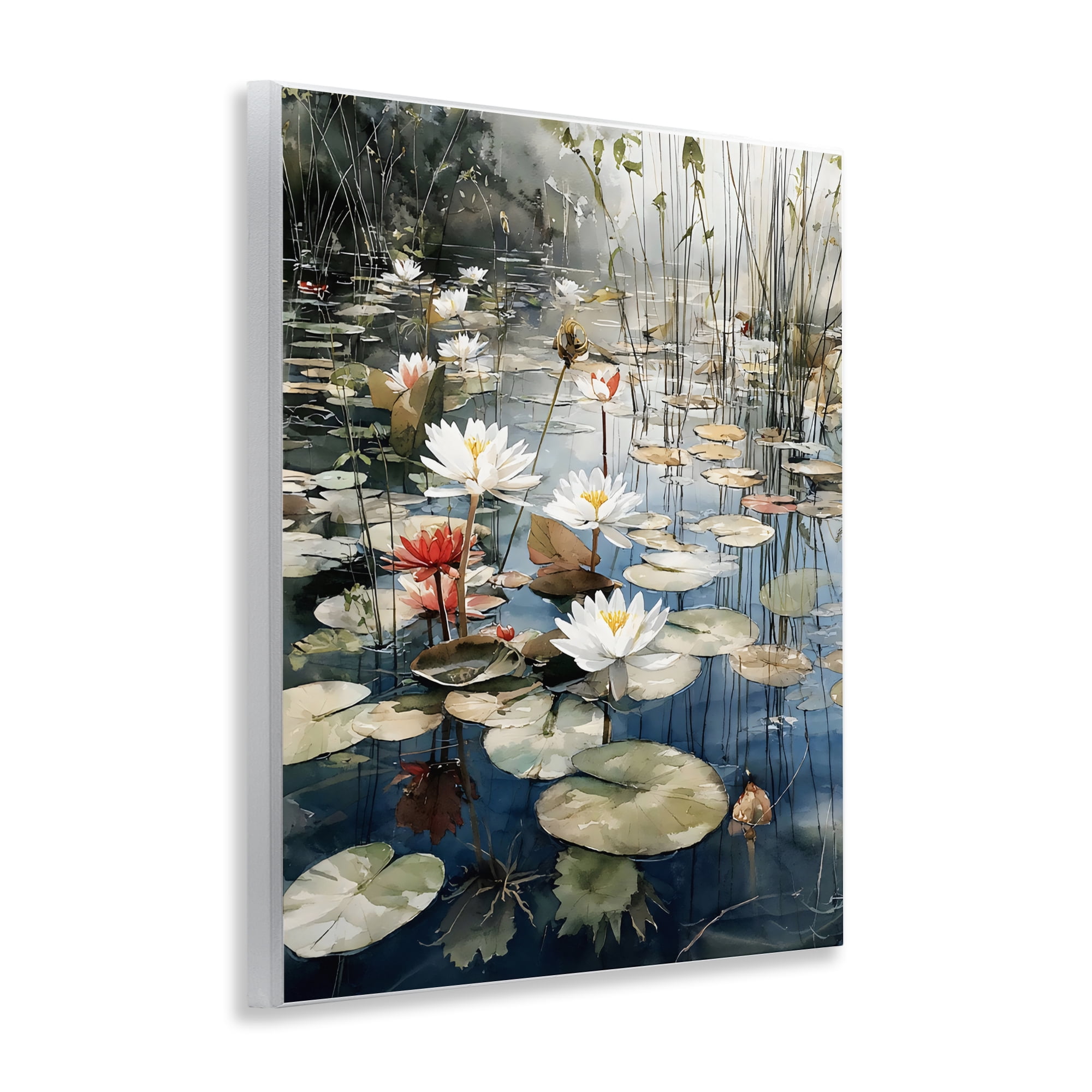 Stupell Industries Lily Wonder Pond Wall Plaque Art, design by Franklyn Gregory