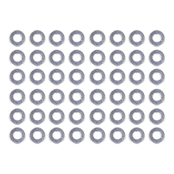 Washers For Bolts, 150Pcs Flat Washers Assortment Kit Flat Washers Metal Washers A2-70 Stainless Steel Bolts Washer Replacement DIN125