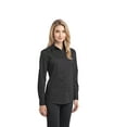 thumbnail image 4 of DISCONTINUED Port Authority ® Ladies Stretch Poplin Shirt. L646, 4 of 6
