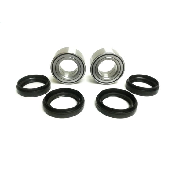 Front Wheel Bearing Kits for Kawasaki Brute Force Prairie Twin Peaks, Set of 2, Precision Machined