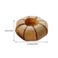 thumbnail image 2 of 1 Set Delicate Pumpkin Shaped Candle Cup Decorative Wooden Candle Holder Kit, 2 of 8