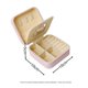 thumbnail image 4 of 2 cajas de joyería con espejo, mini organizador de joyas, estuche de viaje portátil para joyas para mujeres judías, 4 of 5