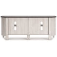 thumbnail image 5 of Signature Design by Ashley Casual Dorrinson Corner TV Stand  Two-tone, 5 of 9
