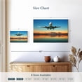 thumbnail image 4 of Elephant Stock First Flight Airplane Wall Art - Horizontal Canvas Wall Art - Living Room Wall Decor - Transportation Canvas - Blue And Orange Decor - 24" x 16", 4 of 8