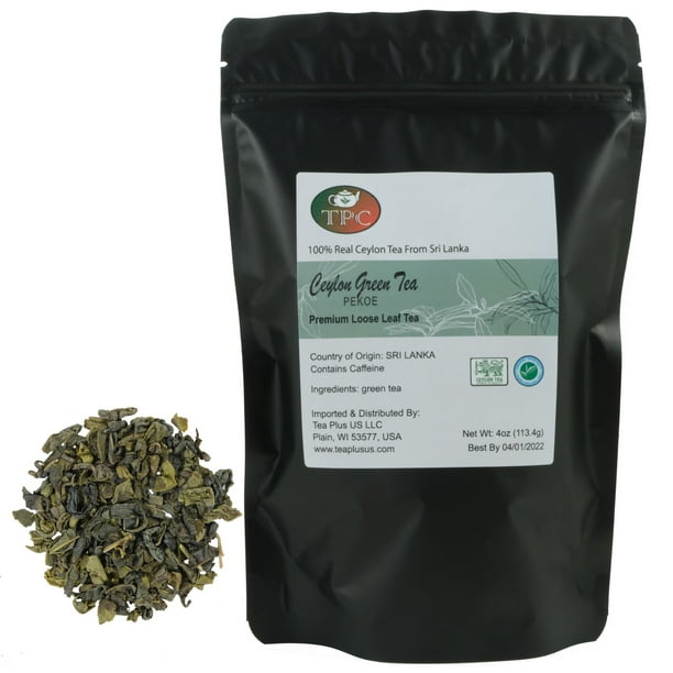 Ceylon Green Tea Premium Loose Leaf Tea Real Ceylon Tea from Sri Lanka