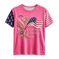 thumbnail image 5 of IMENGL Short Sleeve Top for Womens Basic Breast Cancer Ribbon Breast Cancer Support Cancer Awareness Tee Casual Loose Women's Short Sleeve T Shirt,M-XXXXXL, 5 of 6