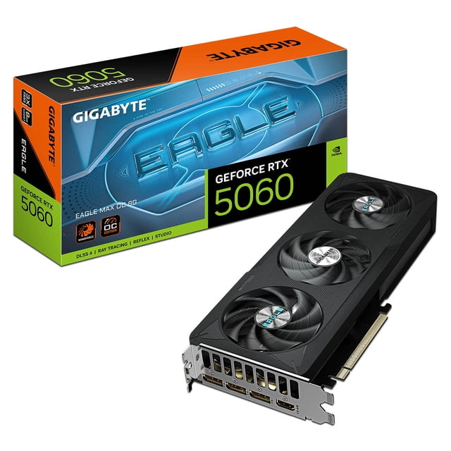 Tarjeta de Video NVIDIA GeForce RTX 5060 Gigabyte Eagle MAX OC