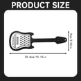thumbnail image 2 of Mother's Day Stainless Cheese Grater Handheld Guitar Shaped Shredder with 3 Grinding for Kitchen Use Multi Functional Grater for Cheese Vegetables Fruits Comfortable Grip 4th of July, 2 of 8