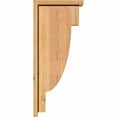 thumbnail image 3 of 5 1/2"W x 12"D x 28"H Alpine Smooth Corbel w/Backplate, Western Red Cedar, 3 of 9