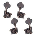 thumbnail image 4 of lionlar 4 Open Bass Tuning Pegs Electric Bass Tuning Pegs Machine Heads Knobs Metal Bass 2L2R Red Bronze, 4 of 8