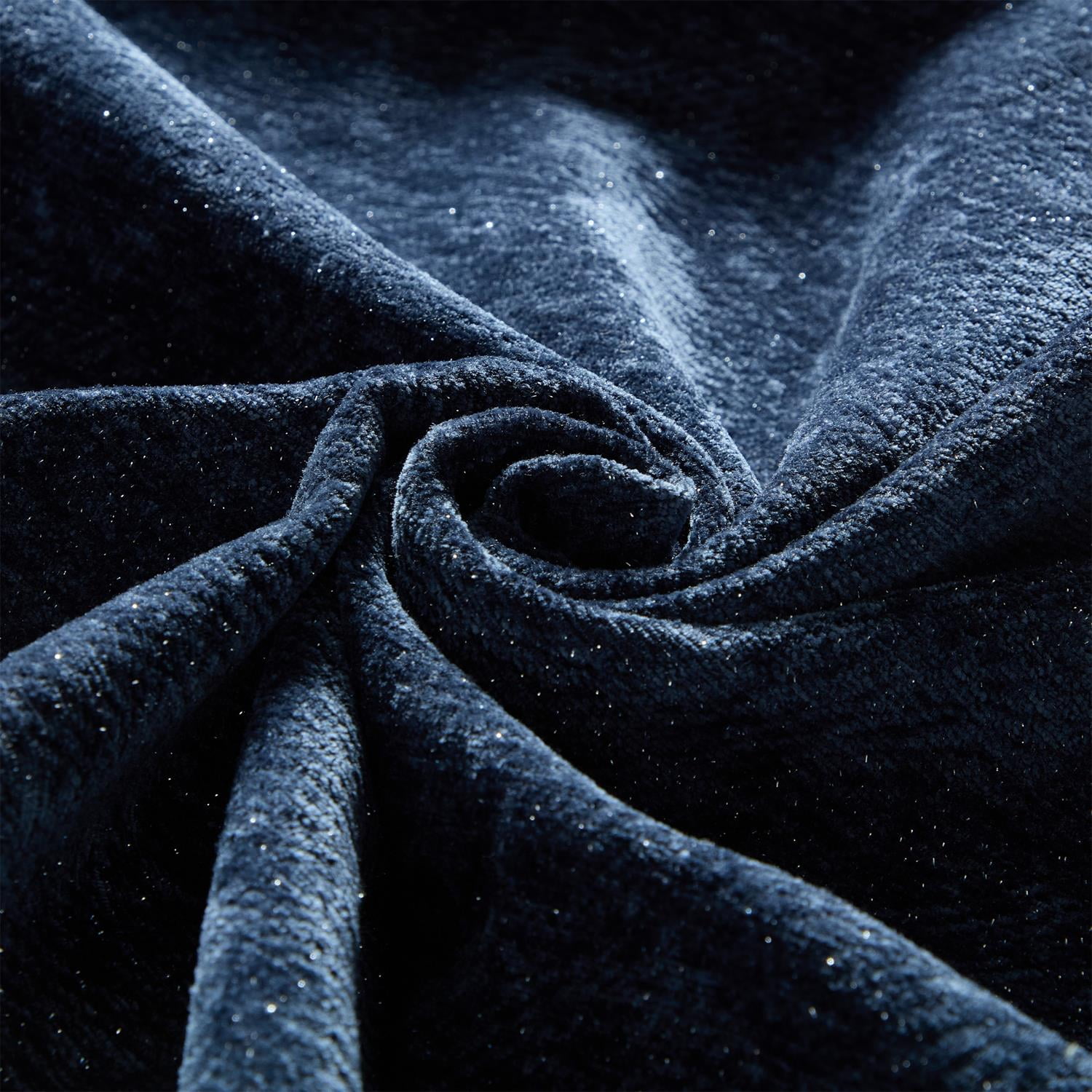 Demi Bonn 127" Modern Oversized Modular Sectional Sofa Set with 4 Pillows, Ottoman, Soft Chenille Fabric DIY Tufted Couch for Living Room, No Assembly Needed, Blue