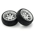 thumbnail image 2 of Amdohai RC Drift Tires RC Racing Car Tires 4pcs Replacements for 1/10 HSP94123 94122 D5, 2 of 8