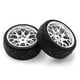 thumbnail image 5 of Neumáticos, RC Drift Tires RC Racing Car Neumáticos 4pcs Reemplazos para 1/10 HSP94123 94122 D5 yoko Abody tipo B, 5 of 7